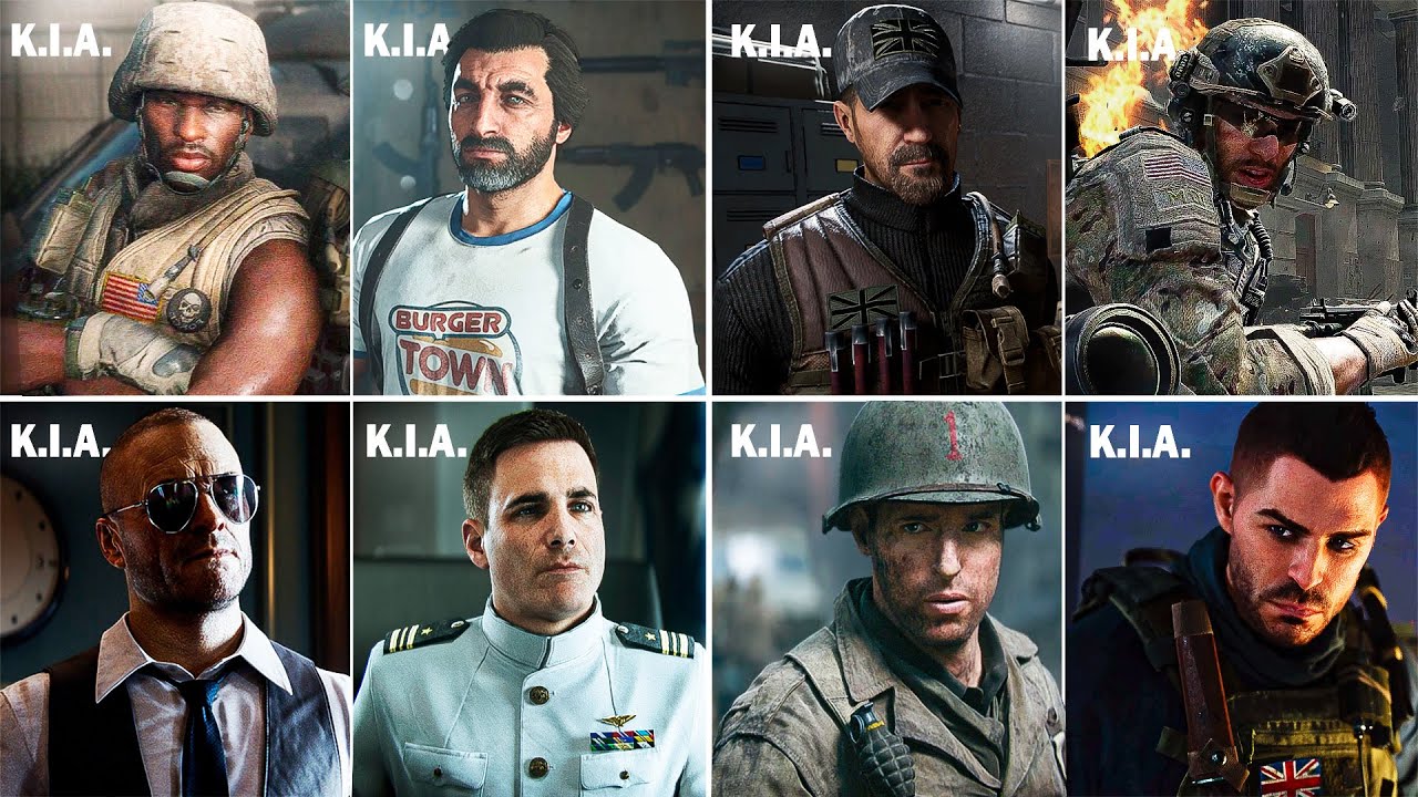 All Heroic Deaths in Call of Duty Games