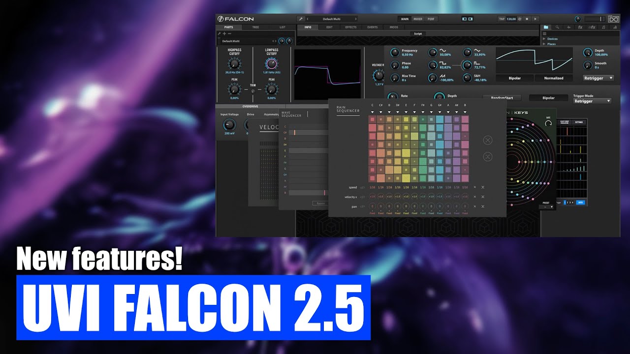 Falcon 2.5 - New features!