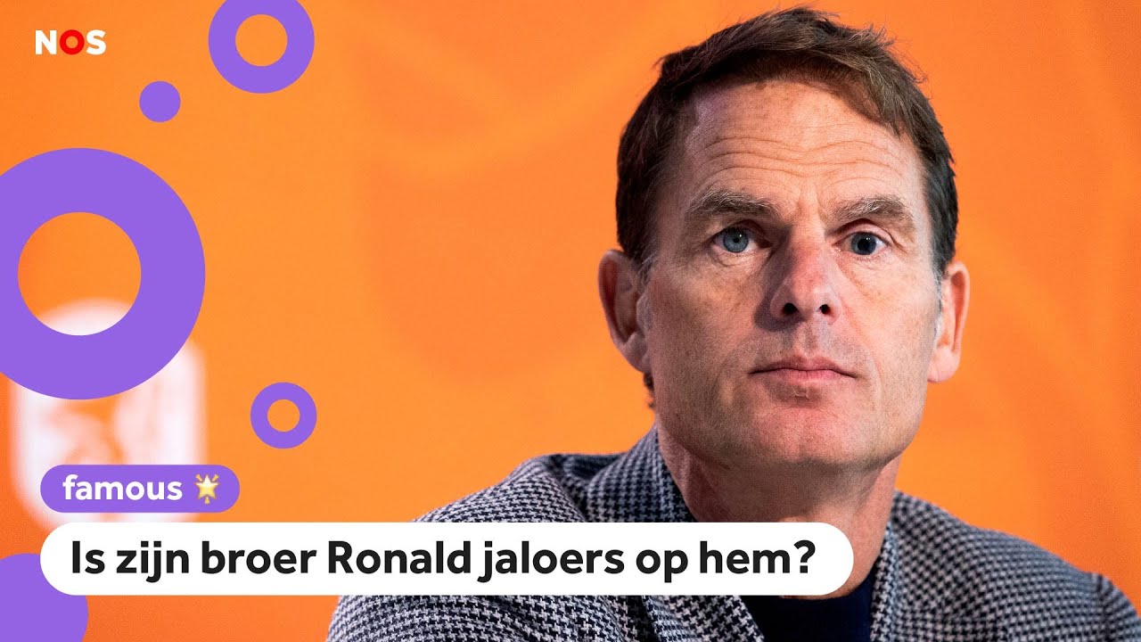 Nieuwe bondscoach Frank de Boer beantwoordt vragen van kinderen