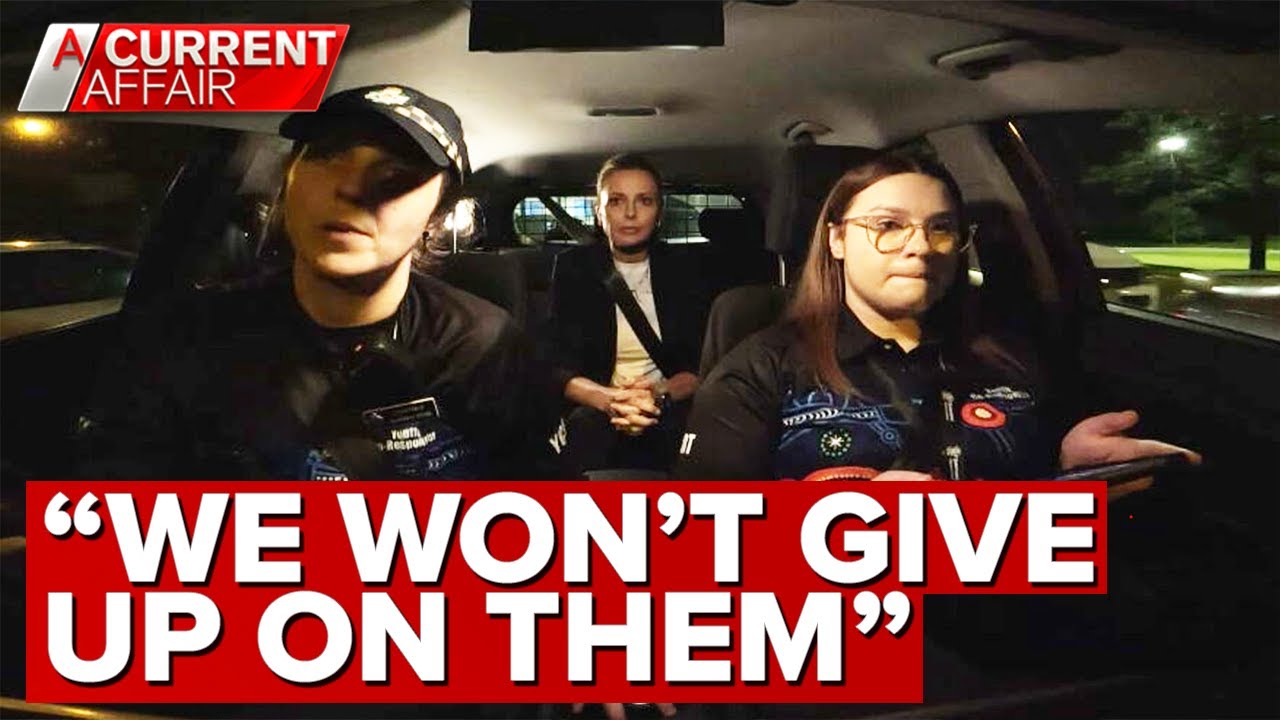 Ally Langdon joins police on mission to fight out-of-control youth crime | A Current Affair