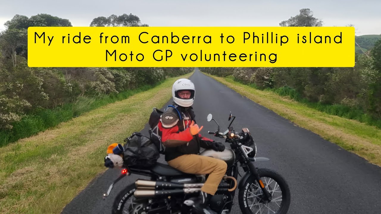Canberra to Phillip island! First bike touring experience 