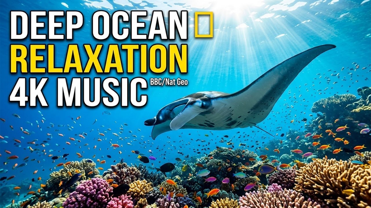 Ocean Peace Drift 🌌 • Soothing Relaxation Music for Sleep 😌 • Calm Underwater Echo 🌙