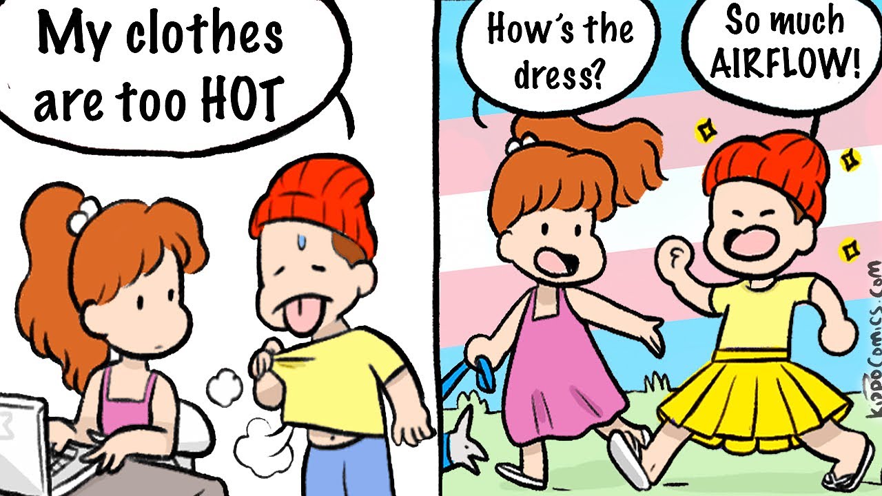 не волнуйся, надень платье! |🌈 r/Egg_IRL