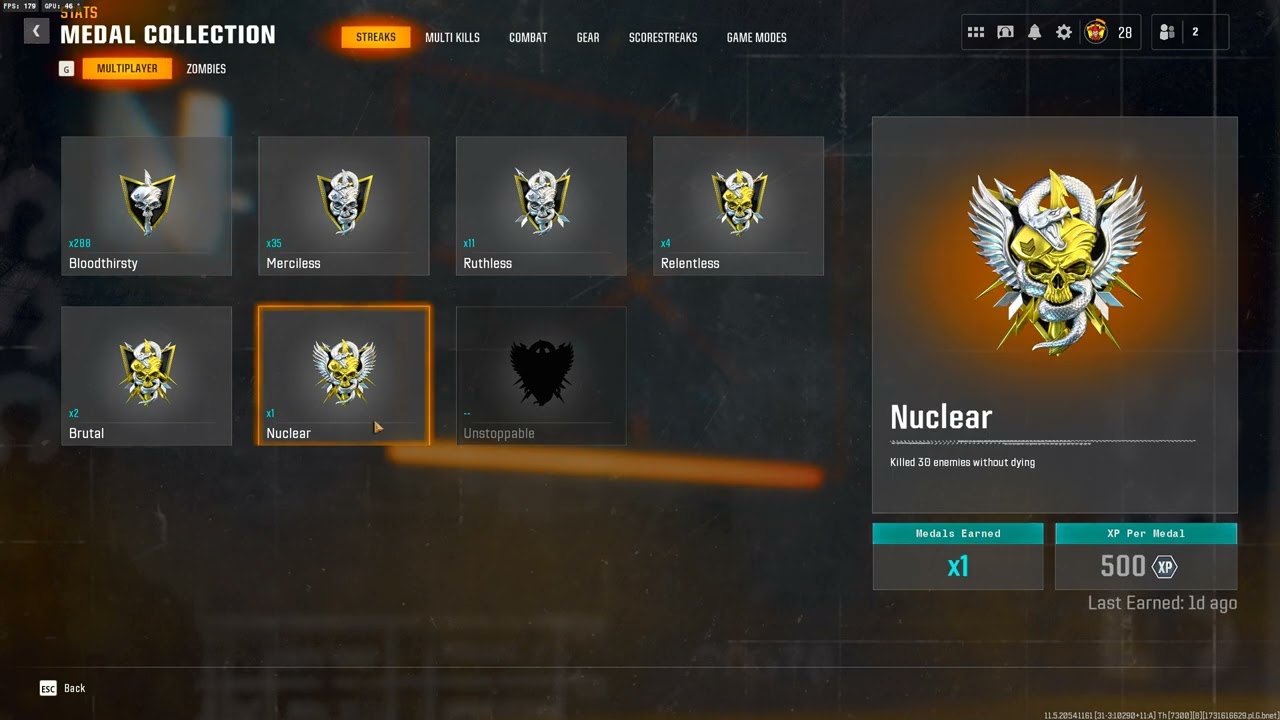 Where's my Nuke Calling Card @ActivisionGames?