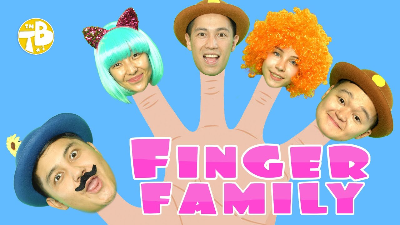 Finger Family Collection - Colors Finger Family - |Tigi Boo- Nursery Rhymes