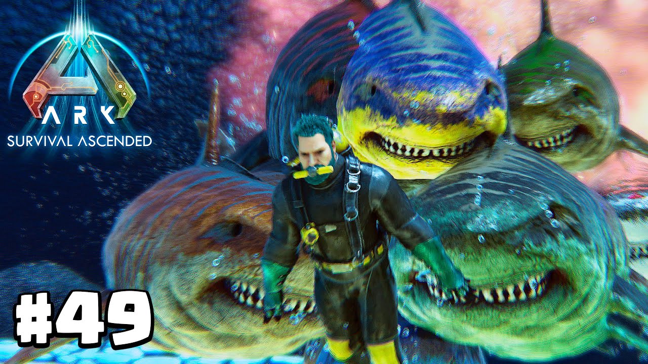 UMA CAVERNA LOTADA DE TUBAR&Otilde;ES - ARTEFATO DO BRUTO! ARK: SURVIVAL ASCENDED - THE ISLAND  #49