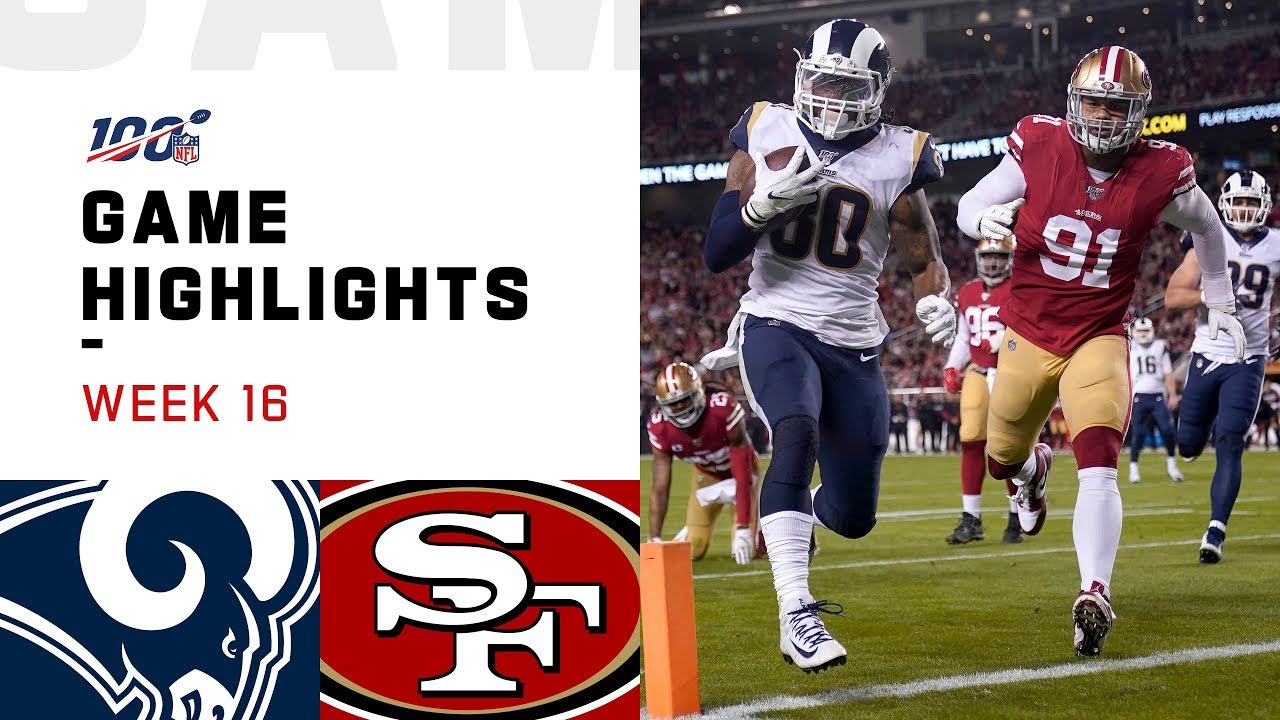 Rams vs. 49ers Week 16 Highlights | NFL 2019
