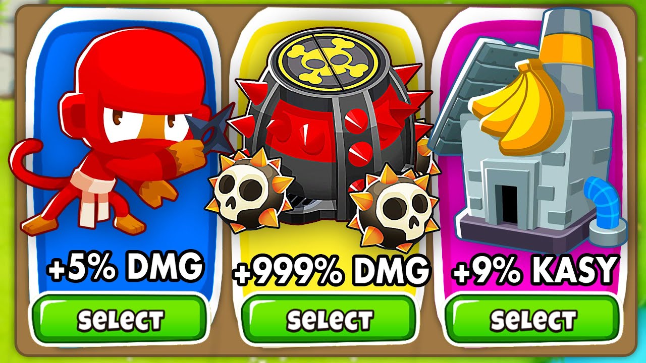 Wybierz SWOJE ULEPSZENIE MAŁPKI w BLOONS TD 6