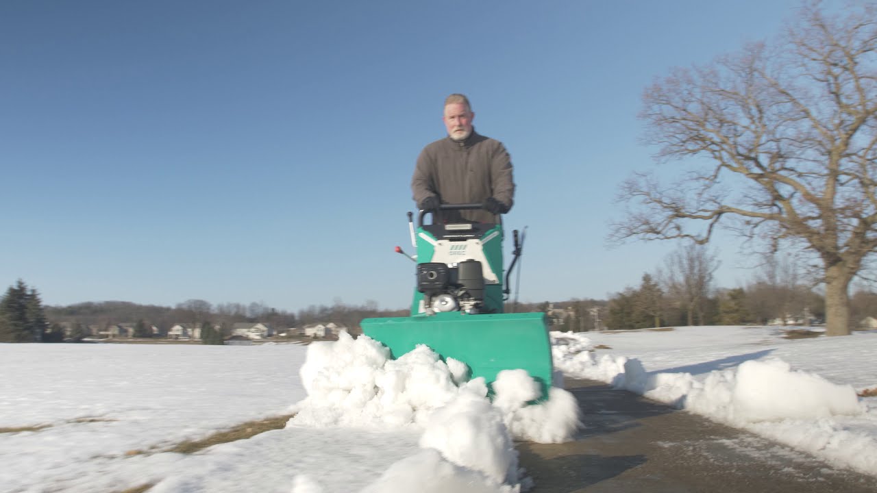 A Powerful Zero-Turn Snow Plow