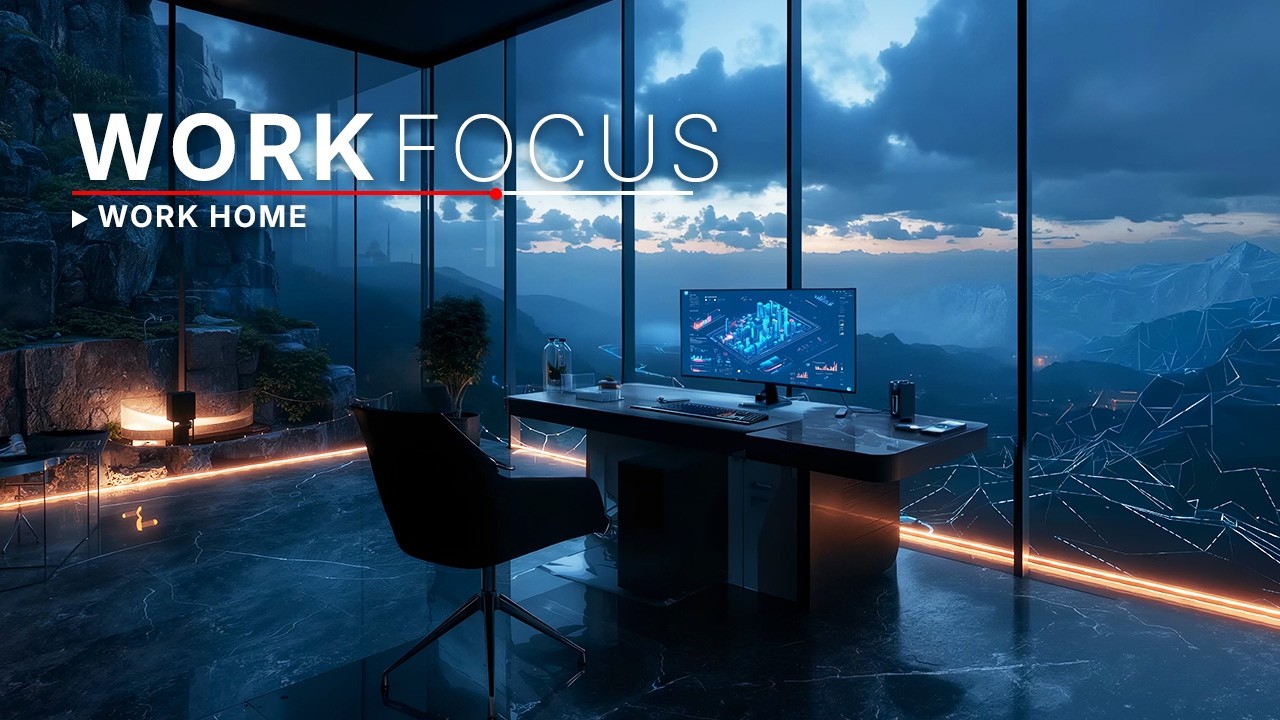 Ambient Music for Deep Work | Flow State Creative Focus for Coding