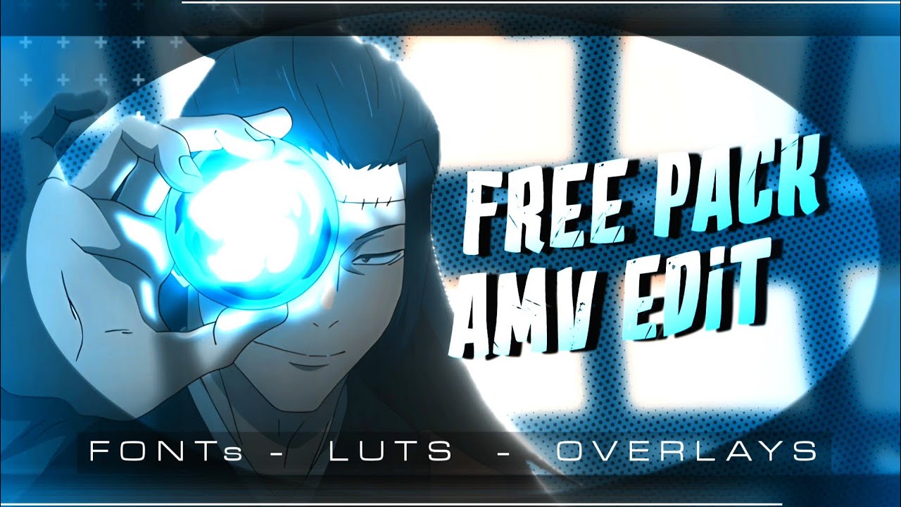 Pack AMV Overlays Fonts and Sound Effects - Free AMv Editing Pack