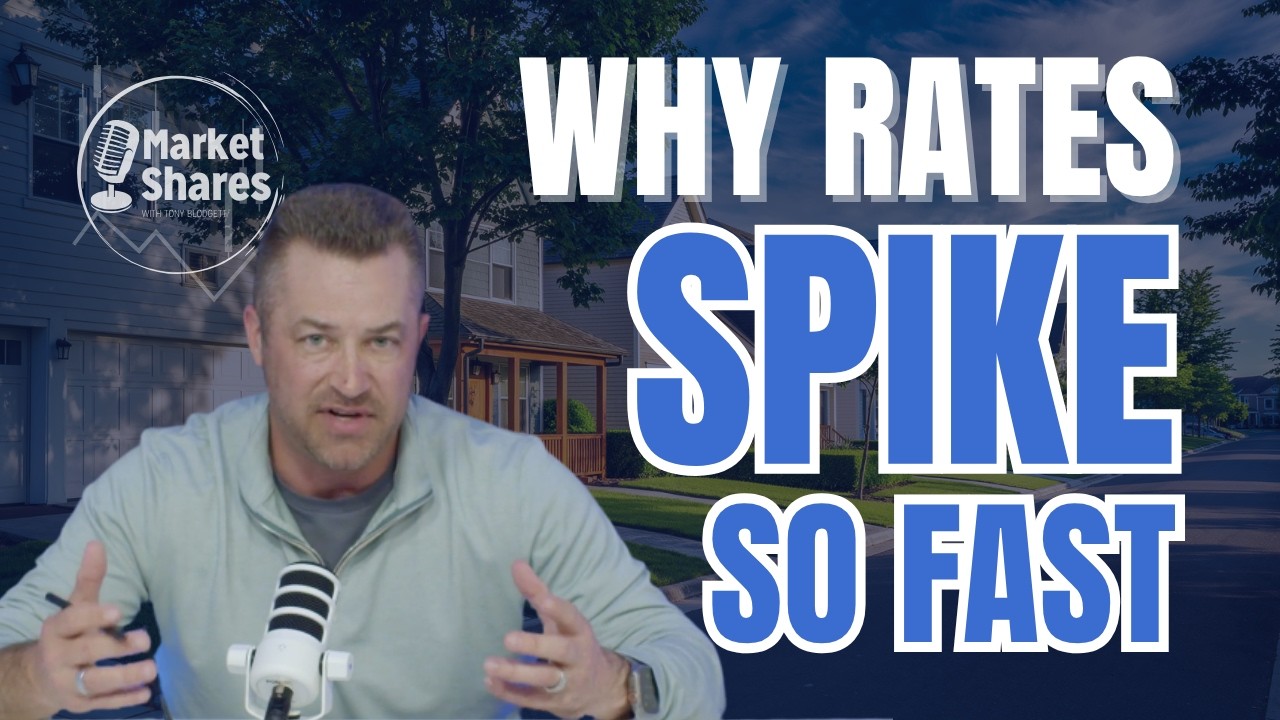 Why Mortgage Rates Spike Faster Than They Fall | Oil, Volatility & MBS Explained