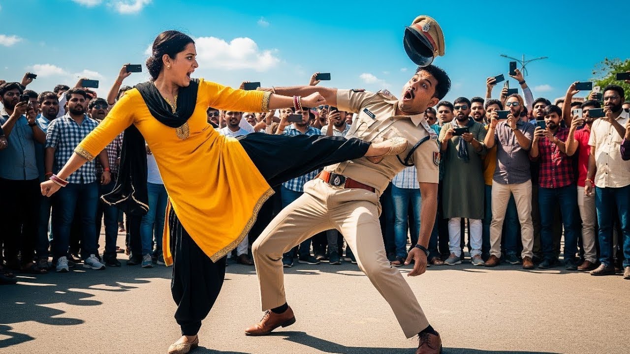 👮‍♂️ Jab Inspector ne Priya Sharma ko Gol Gappe waali samajh kar thappar maara.phir jo hua 😳
