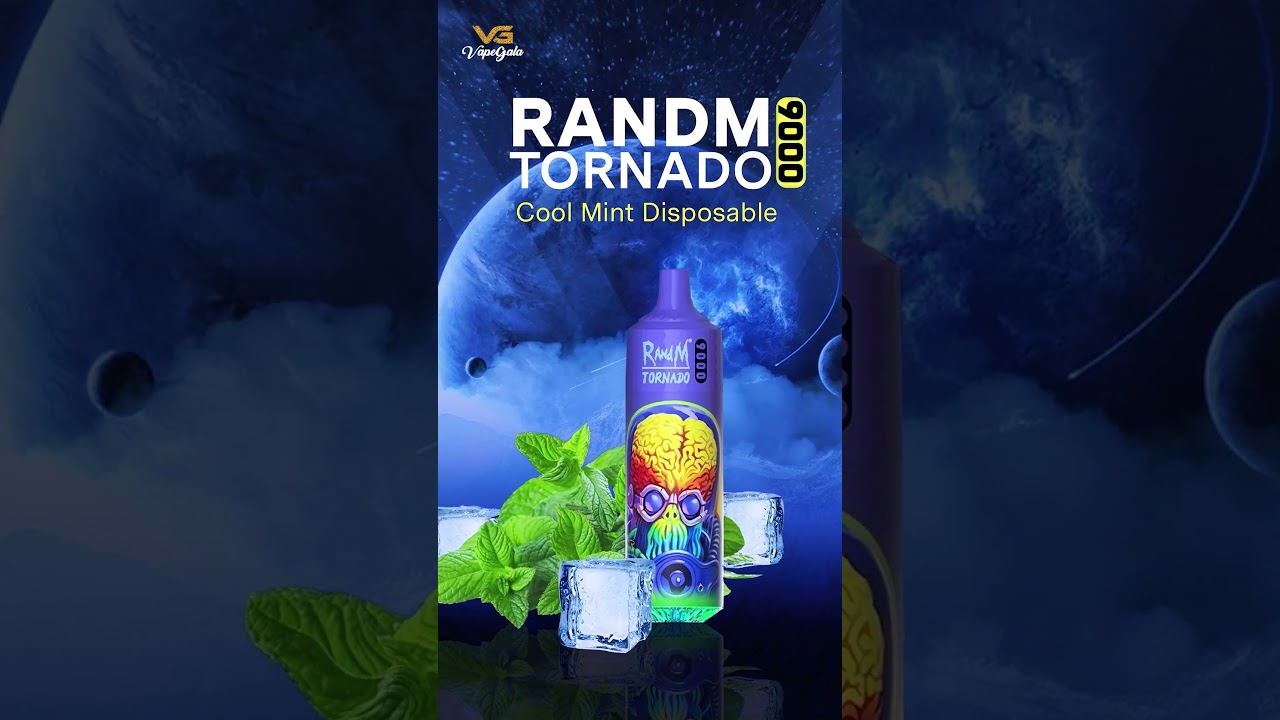 RANDM TORNADO 9000 COOL MINT DISPOSABLE🥰