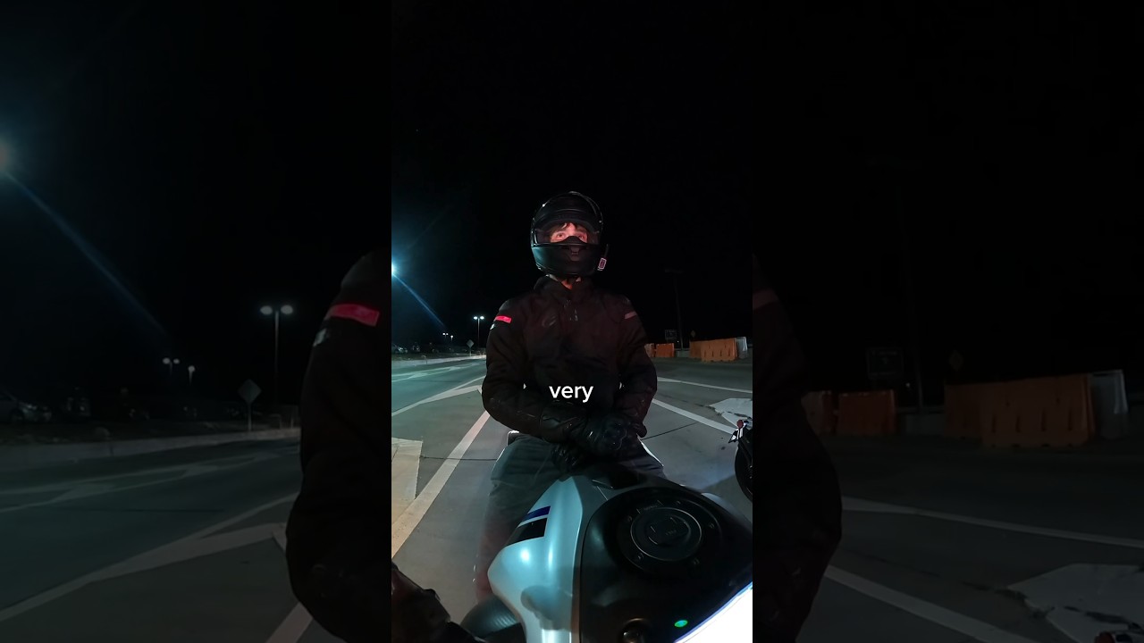 Accidentally rode onto a military base