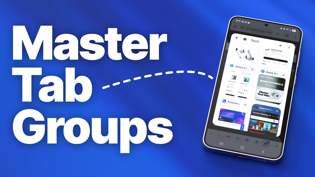 How to Use Tab Groups on Android Phones (Organize Chrome Browser Tabs)