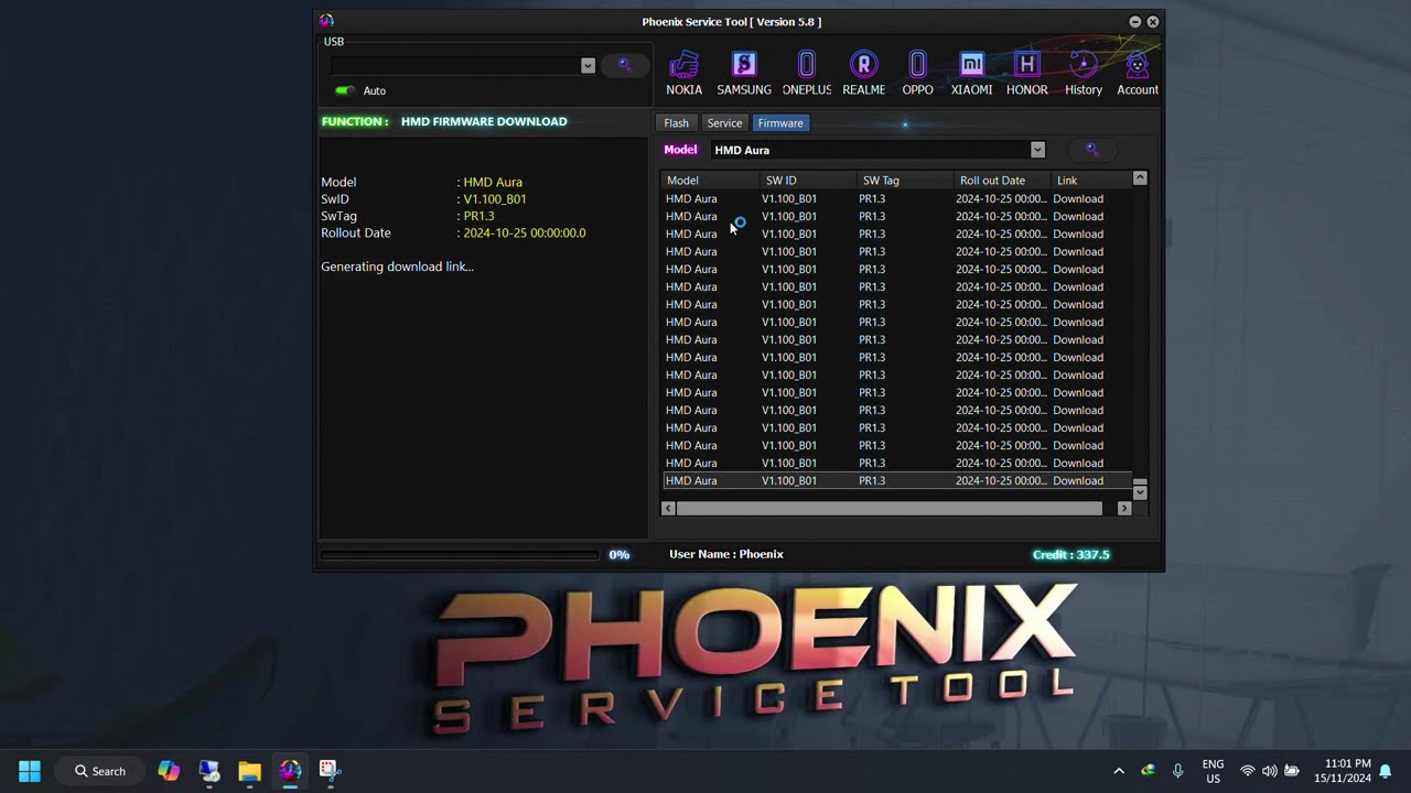 World’s First Nokia Latest HMD Firmware Exclusively on Phoenix Service Tool