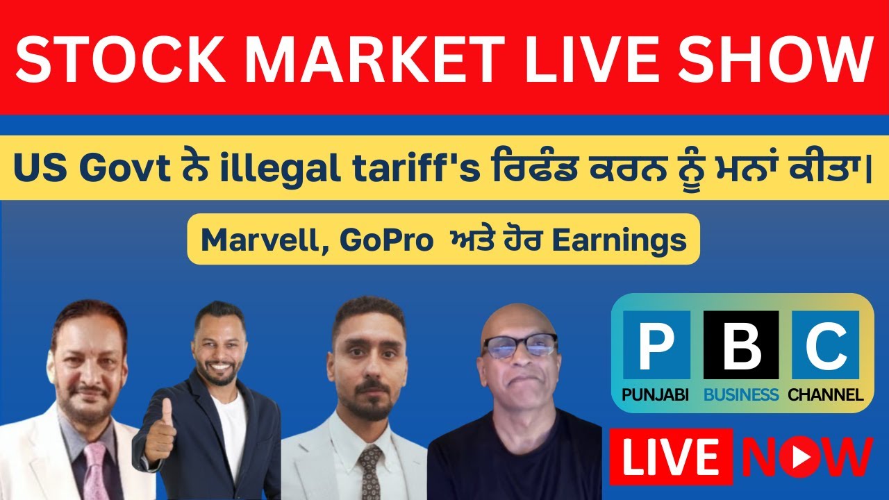 Stock Market in Punjabi Live Show | Mar 06 | Punjabi Business Channel | Canada Punjabi News