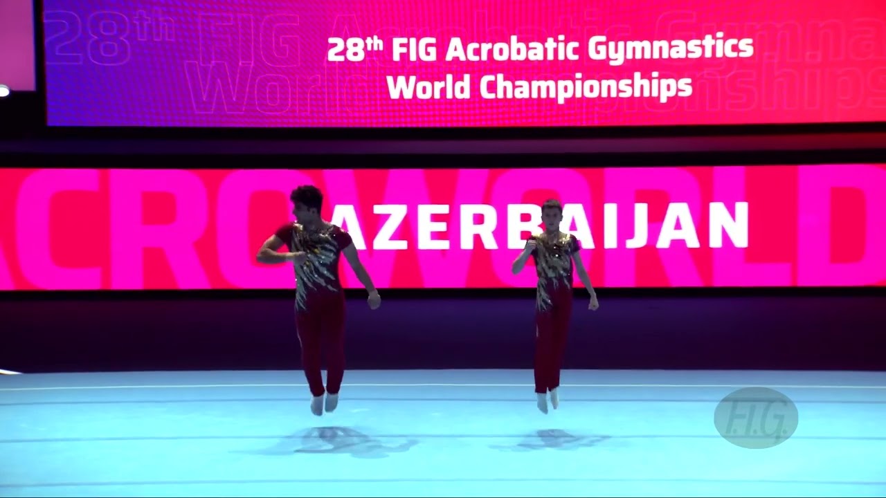 Azerbaijan (AZE) - 2022 Acrobatic Worlds, Baku (AZE) - Balance Qualification  Men's Pair