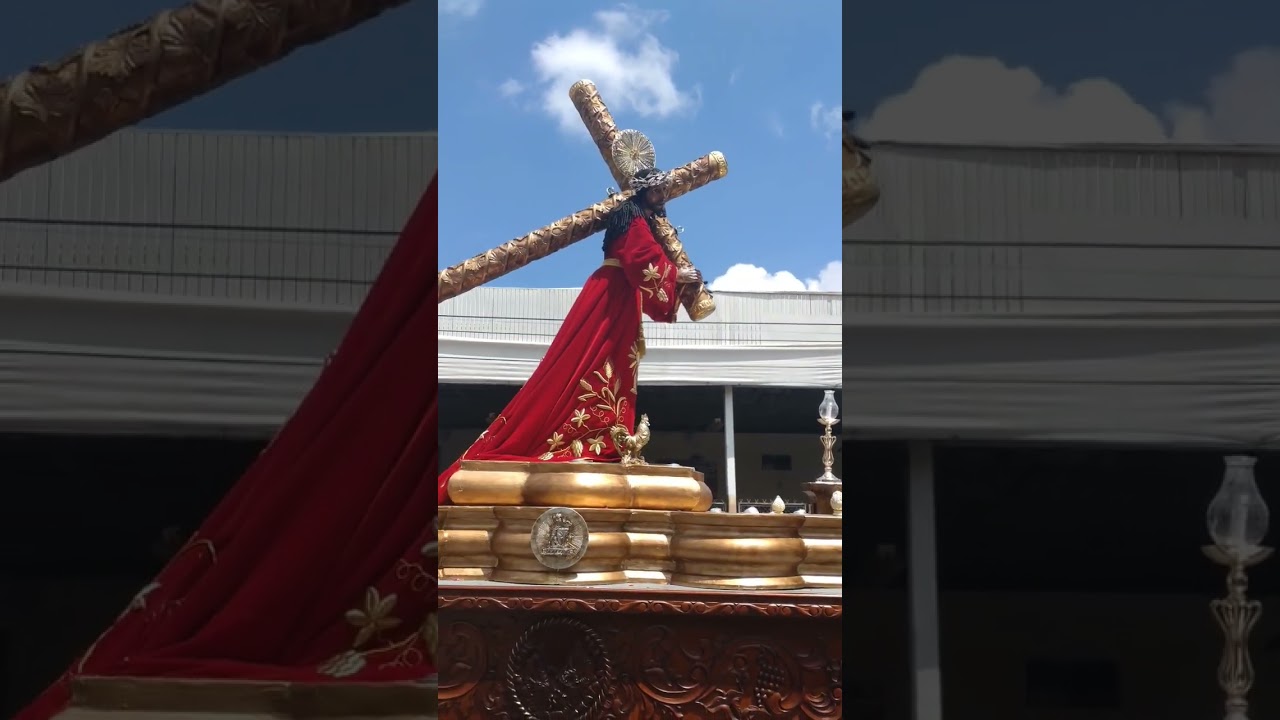 Alegor&iacute;a de Jes&uacute;s Redentor del Mundo Parroquia El Gallito #Cuaresma #SemanaSanta #Guatemala