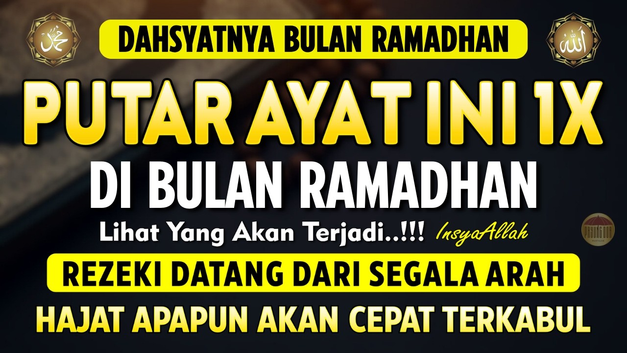 Bacaan Dahsyat! Satu Kali Putar Bisa Datangkan Kekayaan