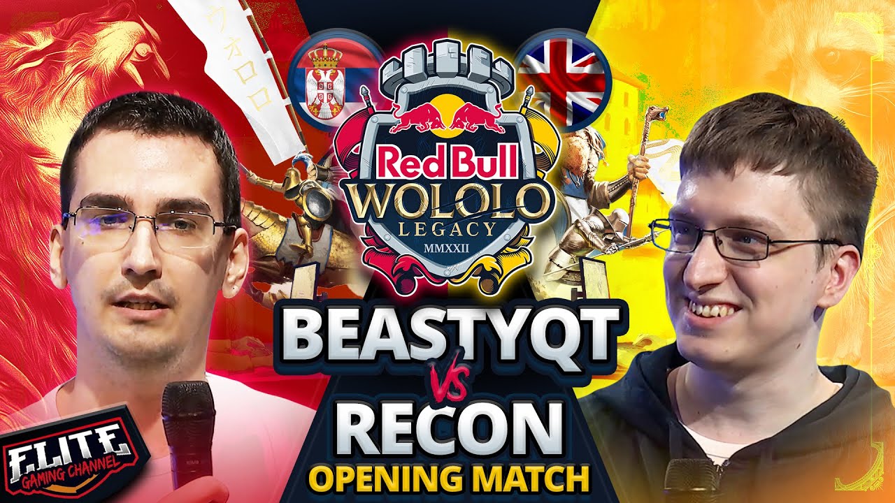 Beastyqt vs RecoN: Opening Match |RedBull Wololo Legacy AOE4