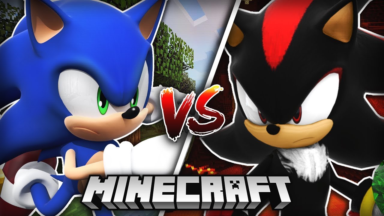СОНИК ПРОТИВ ШЭДОУ! - Minecraft (при участии Shadow.EXE)