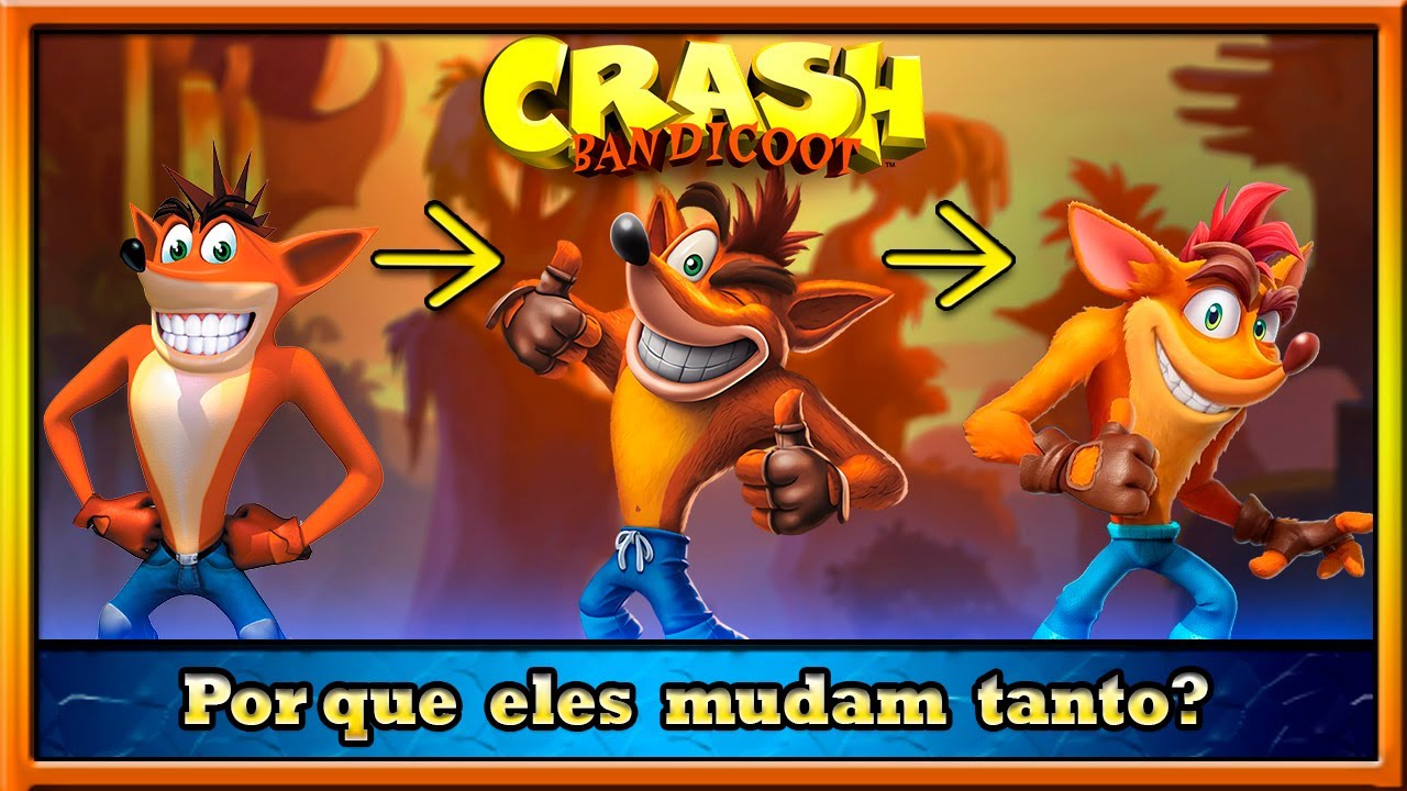 Por que os jogos de Crash mudam muito de Design? Isso vai Continuar?