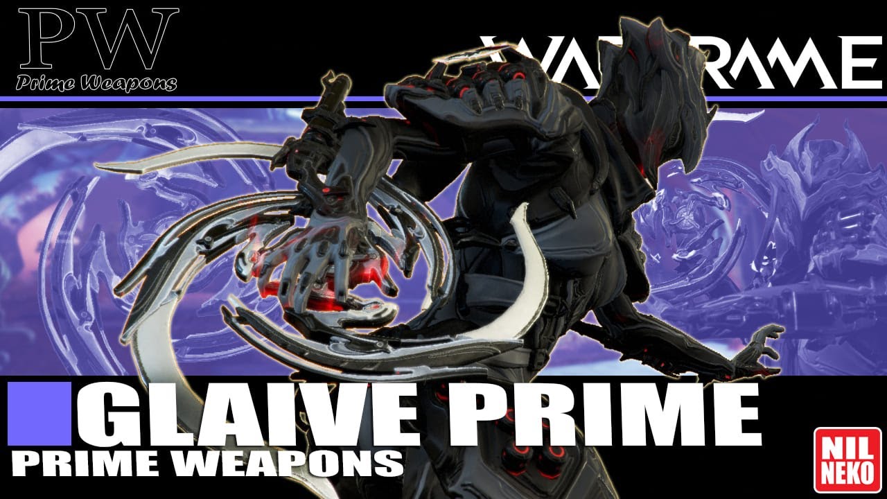 WARFRAME | ไทย | Build Glaive Prime | Jade Shadow | (By NilNeko) 