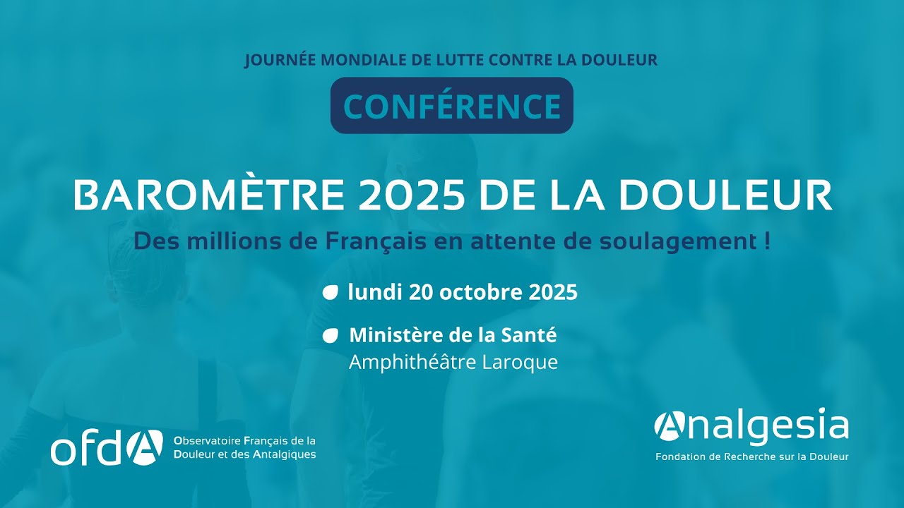 Baromètre 2025 de la douleur - Fondation ANALGESIA