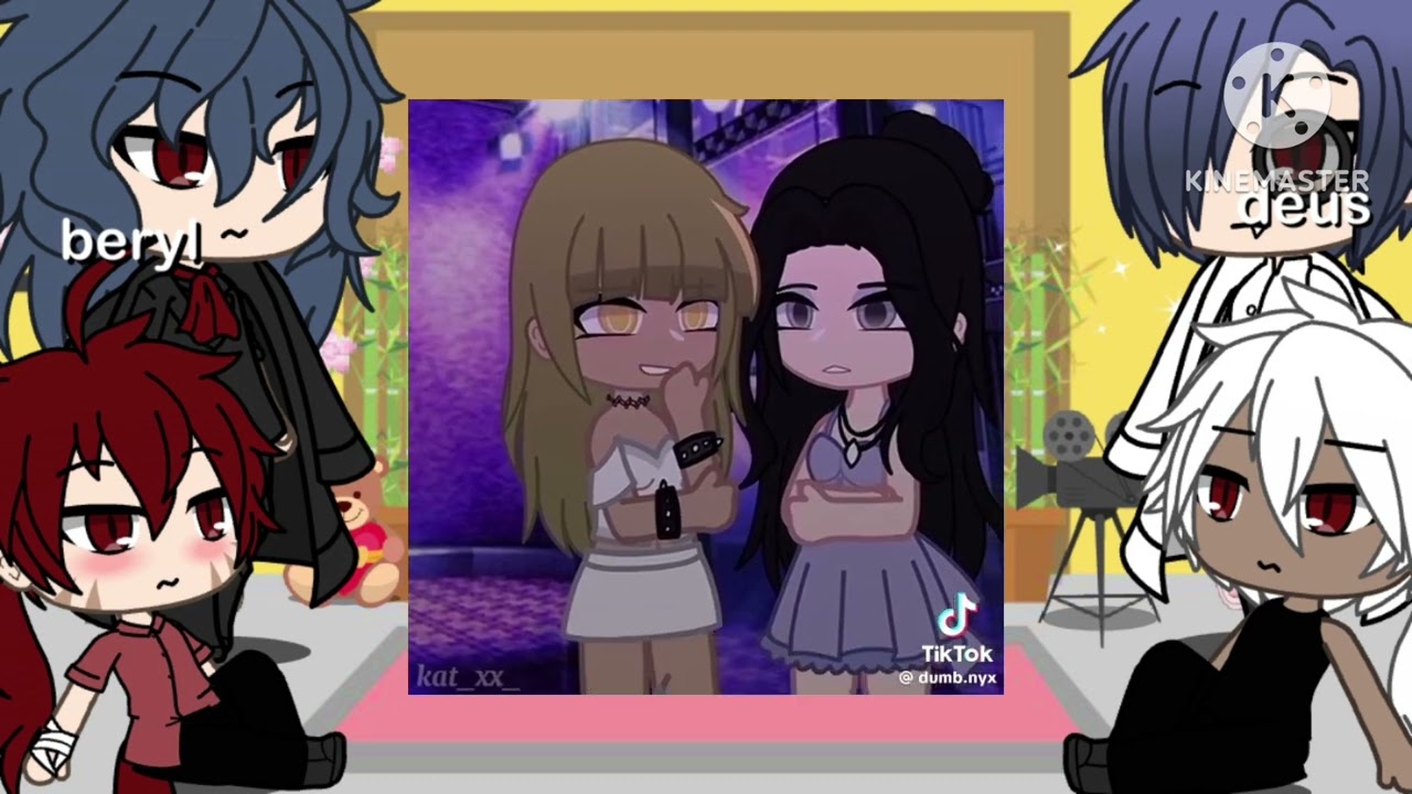 Dark fall react to Leon as random gacha TikTok’s