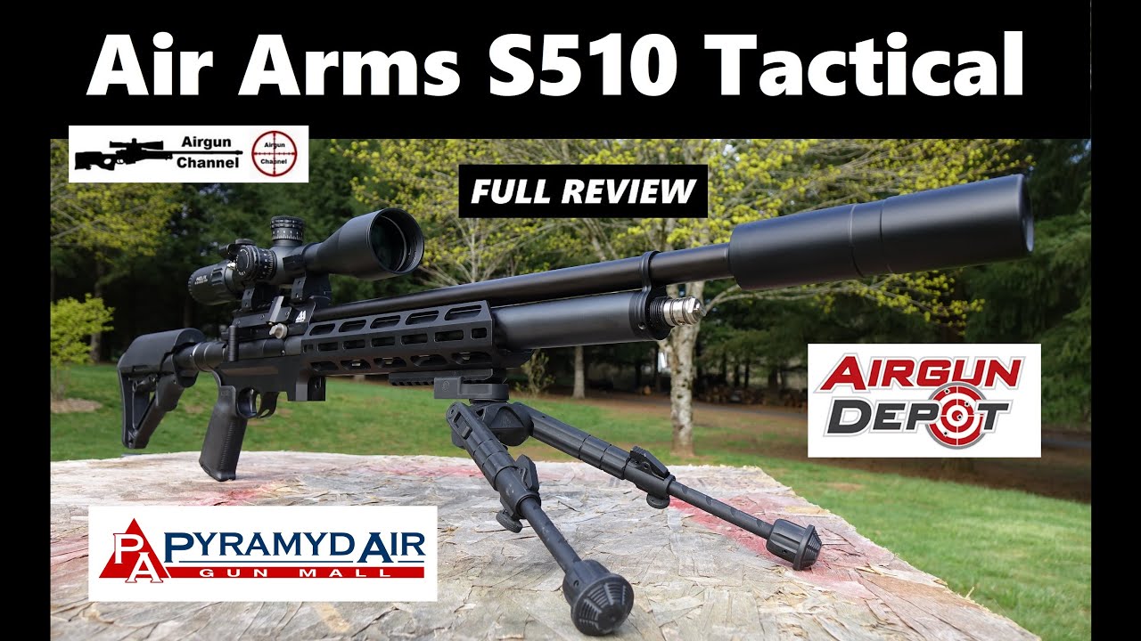 Полный обзор Air Arms S510 Tactical (XST) + тест точности