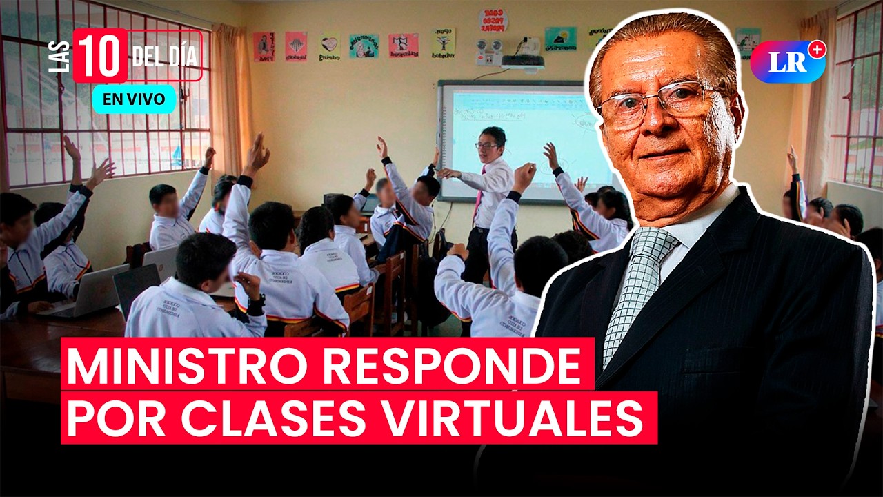 🚨 CONGRESO EN VIVO | Ministro de Educación responde por virtualidad en crisis del gas #las10deldía