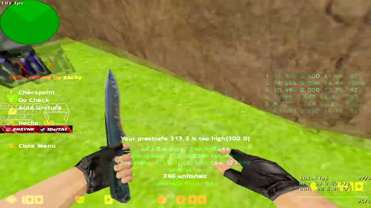 HAYATIM BOYUNCA GEÇEMEDİĞİM MAP !! - CS 1.6 Bhop