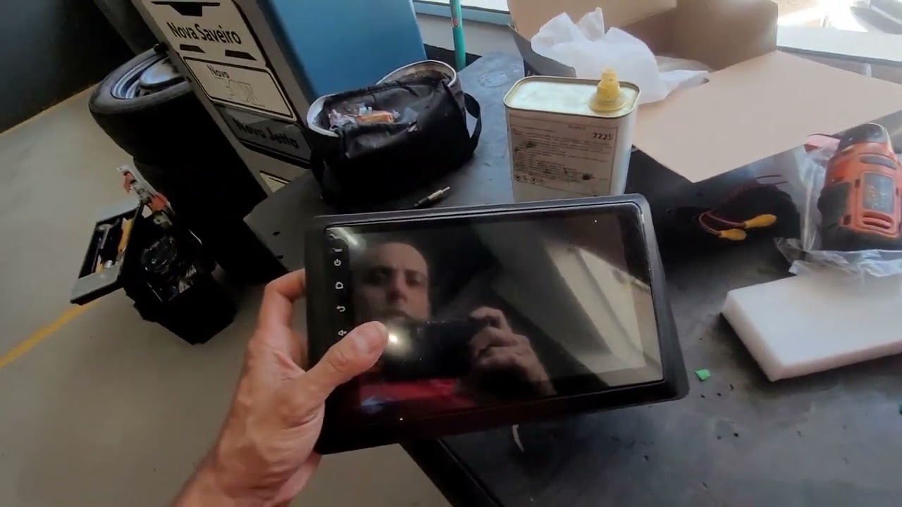 instala&ccedil;&atilde;o de multimidia  Renault Duster 2021.