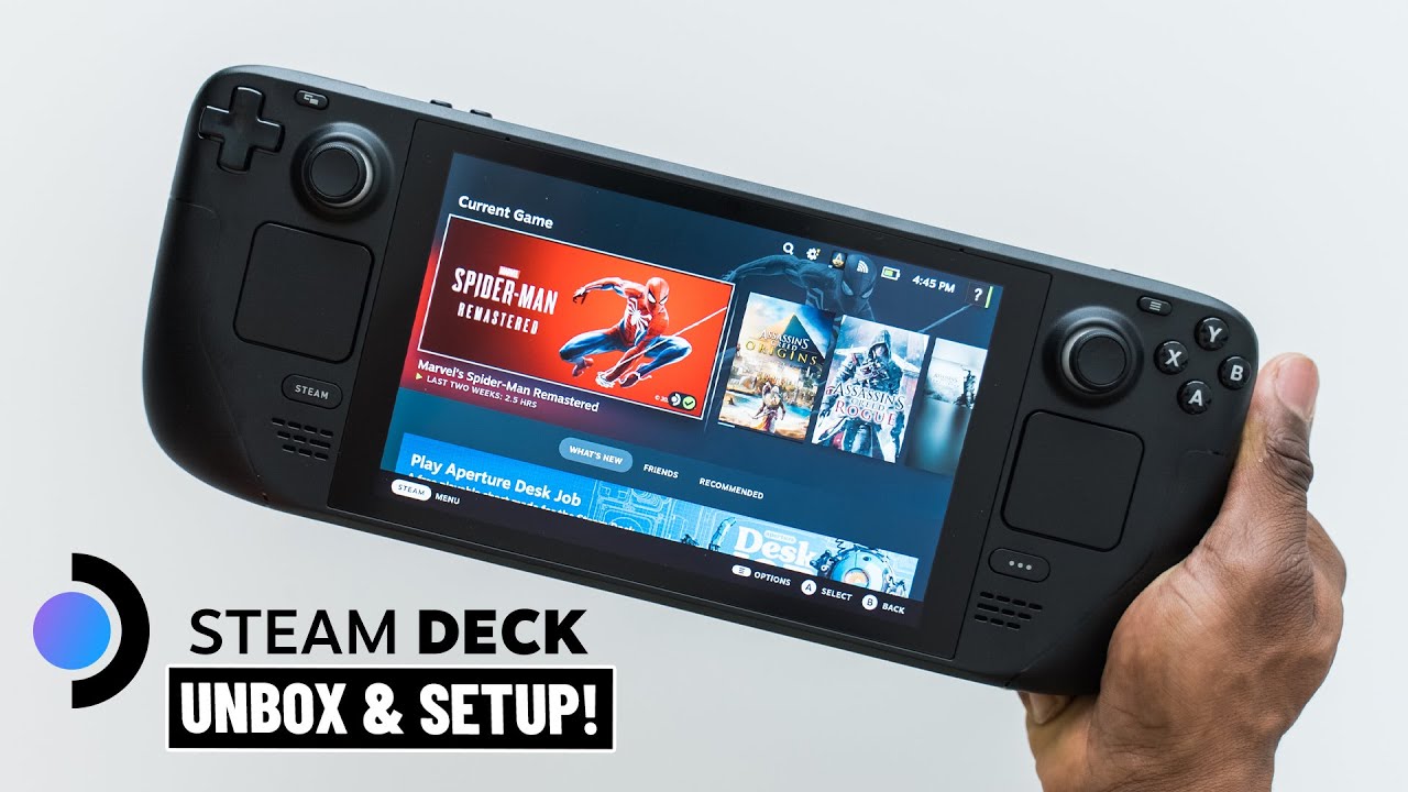 Steam Deck 512GB Unboxing & Setup! I waited over a YEAR for this.....