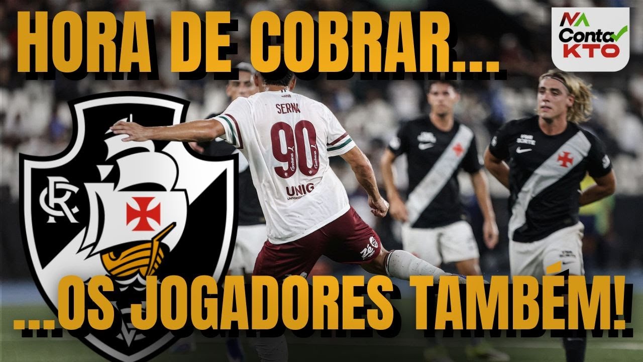 VASCO TEM FOCOS DEFINIDOS PARA A VAGA DO DINIZ | ELENCO É COBRADO POR MELHORES RESULTADOS