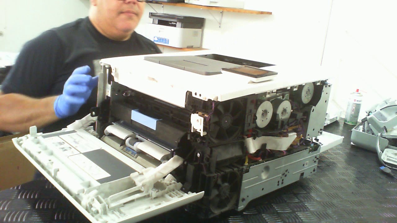 HP COLOR LASER JET Pro M452dw RETIRANDO PAPEL PRESO NA UNIDADE FUSOR