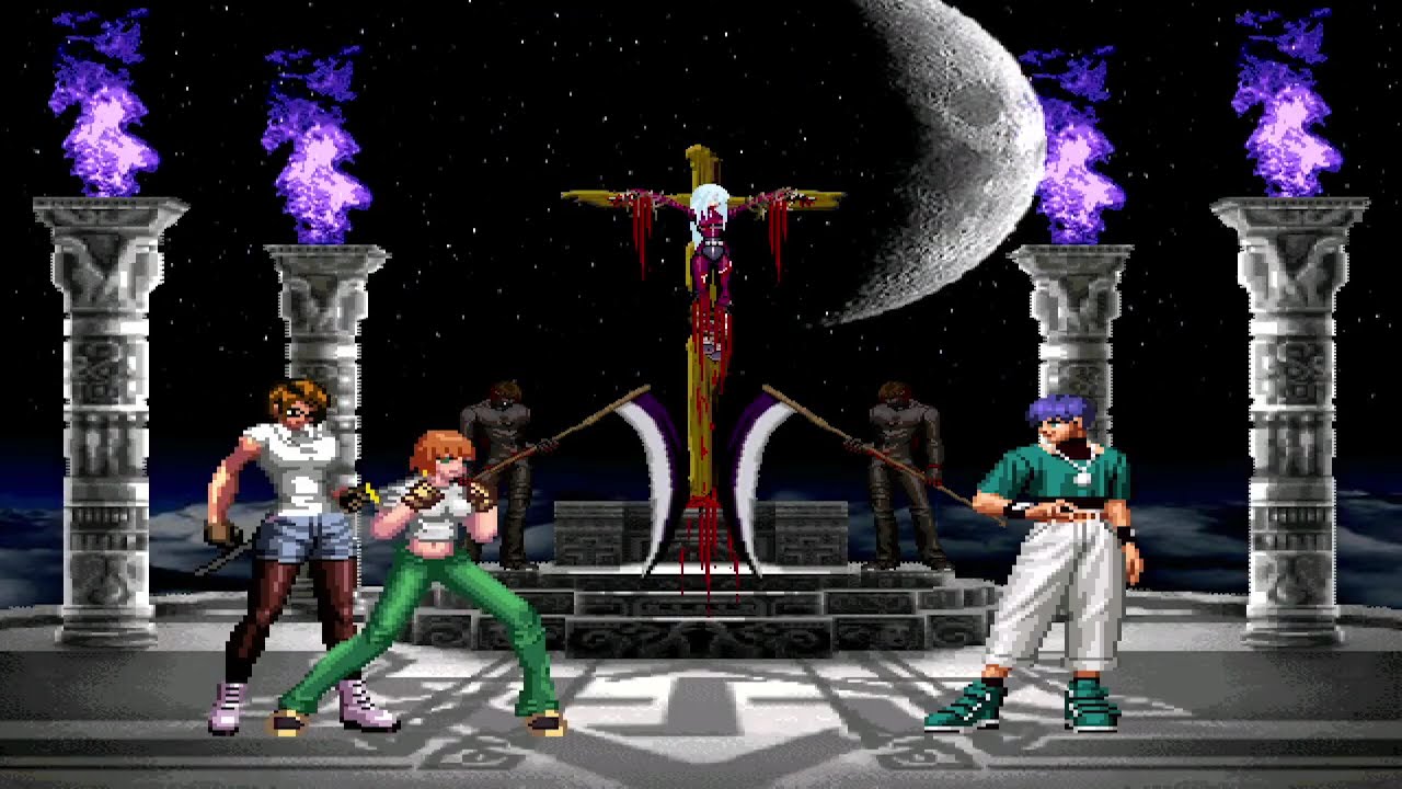 KOF MUGEN Tag Quartz & Dominos bertha vs Chhritos