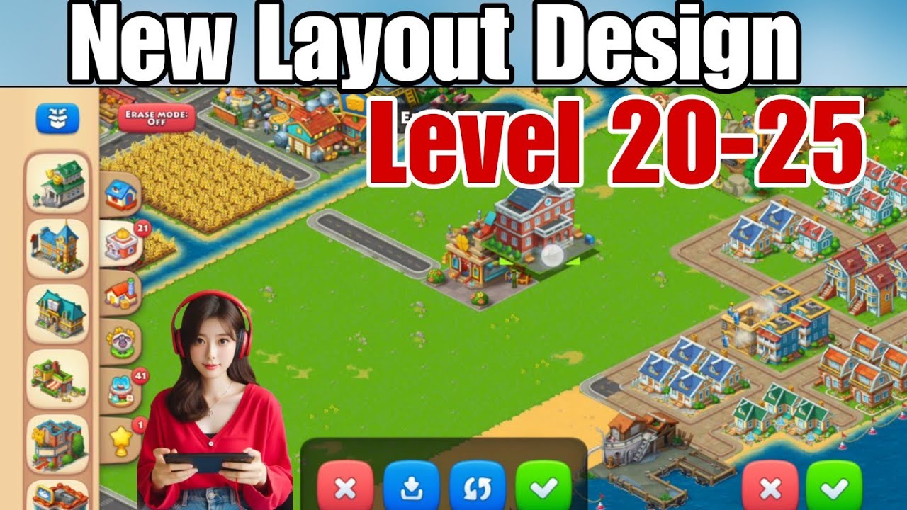 Township: Layout Design Level 20-25