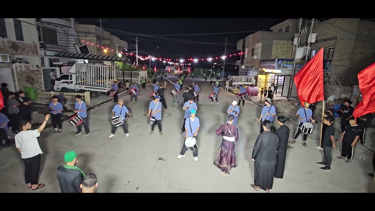 موكب خدام الزهراء ع  ستعراض شارع الزيتون