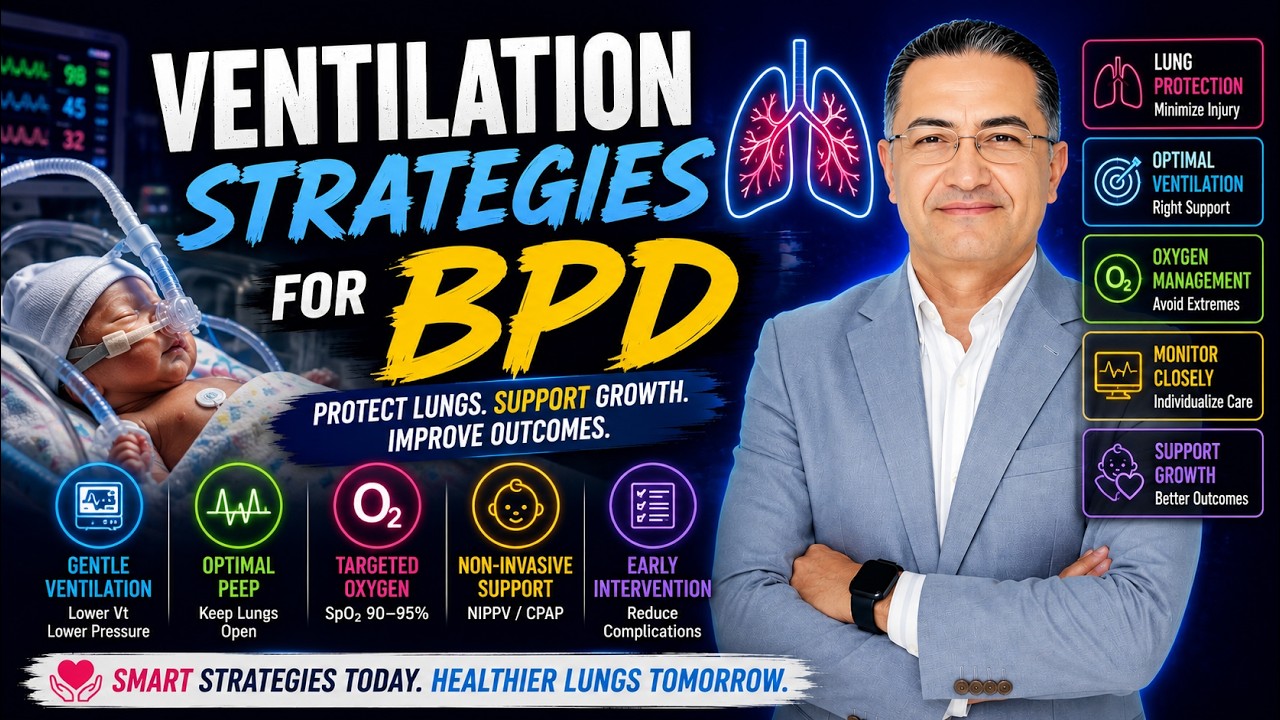 Ventilation of BPD//how to ventilate chronic lung disease//mechanical ventilation, neonate