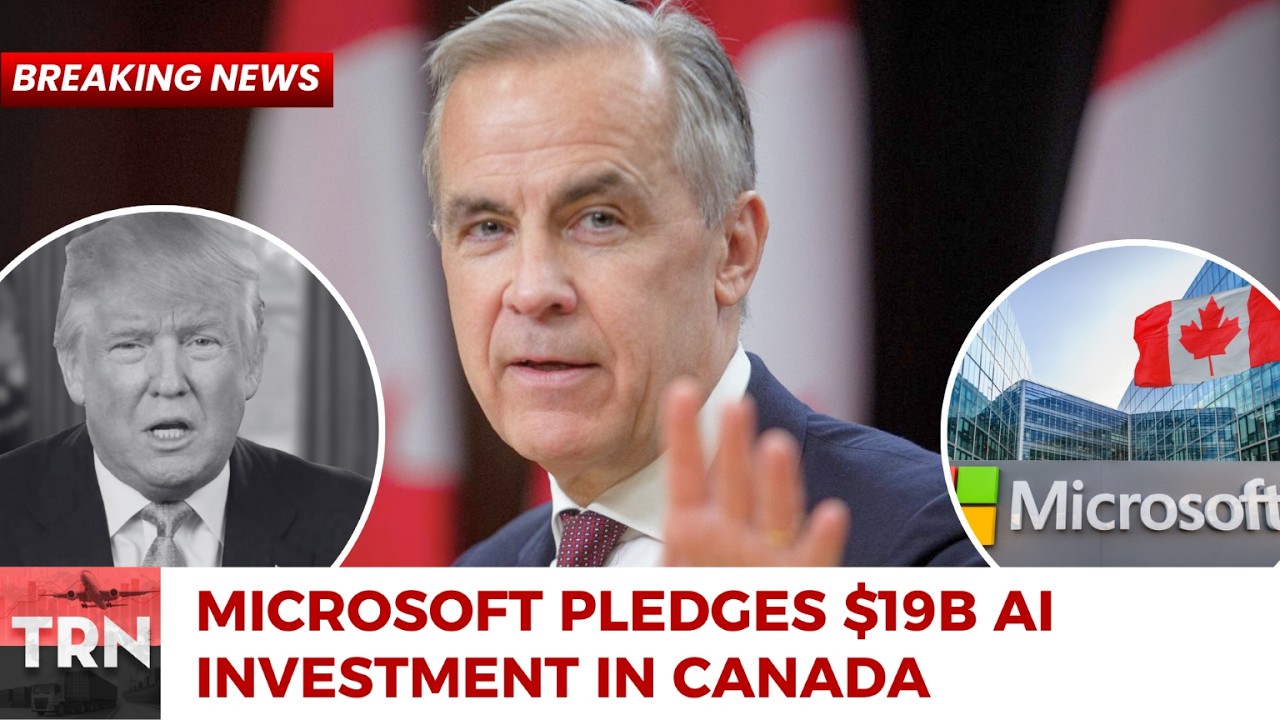 BREAKING: Microsoft CHOOSES Canada for $19B AI Investment &mdash; Trump&rsquo;s America LEFT in the Cold