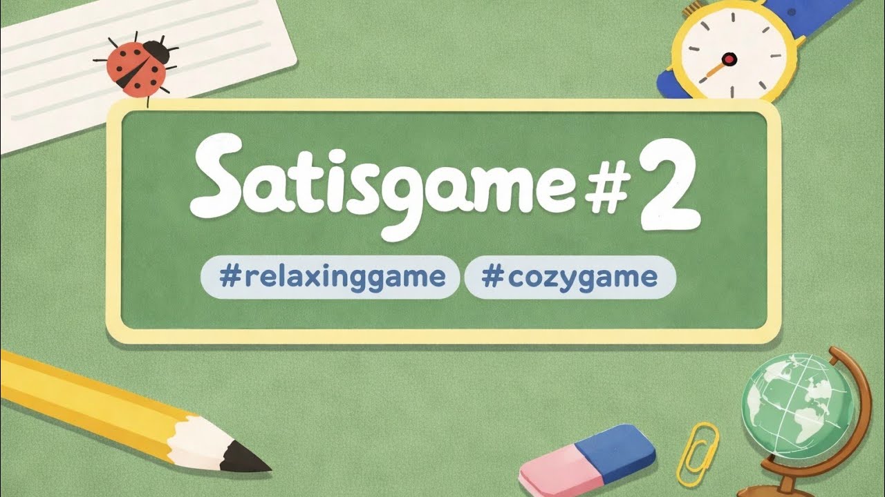 Satisgame #2 🧩💙#relaxinggame #cozygame #gameplay