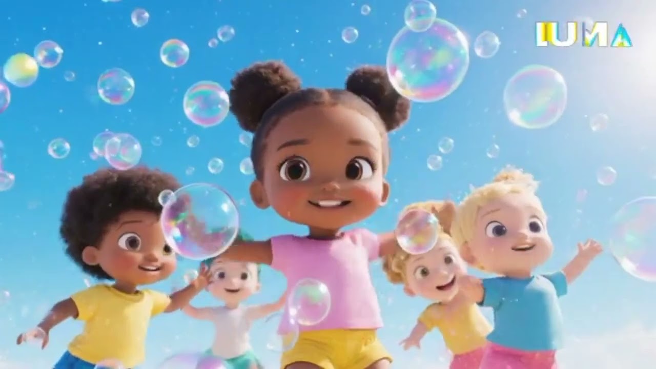 Bubble Splash Super wash kids song
