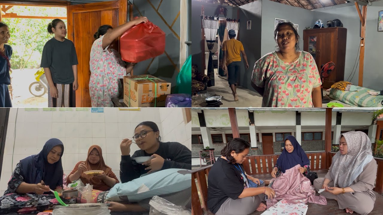 NITIP SESUATU UTK MAK JAH‼️bubur sayur utk bontot,lanjut buka hadiah dr pemersa