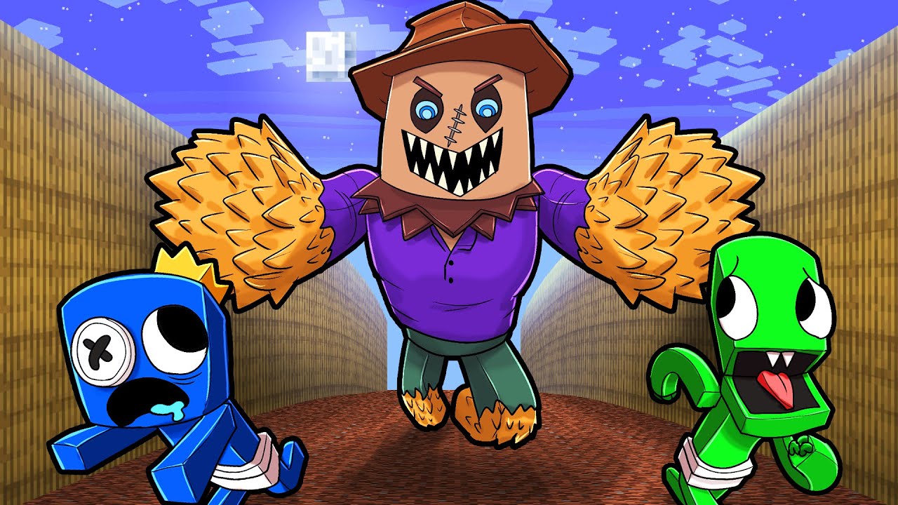 Rainbow Friends TRAPPED inside JERRY'S THEATER! (Roblox)