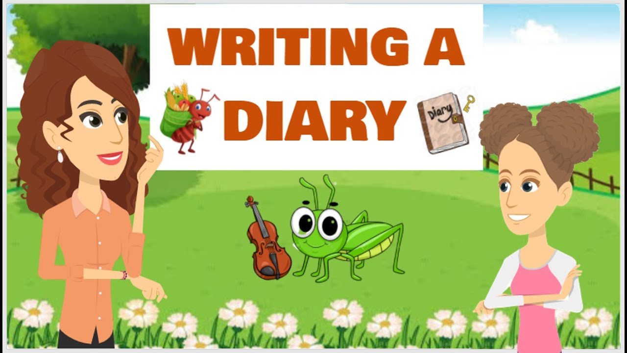 How to Write a Diary 📙💡 🦗 | English with Teacher Joan