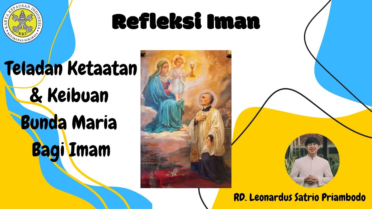 Refleksi Iman: Teladan Ketaatan dan Keibuan Bunda Maria Bagi Imam