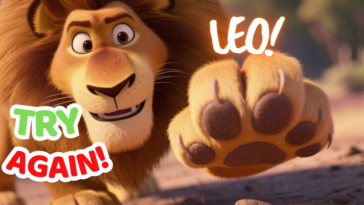 Leo Learns to Try Again | Growth Mindset Story.